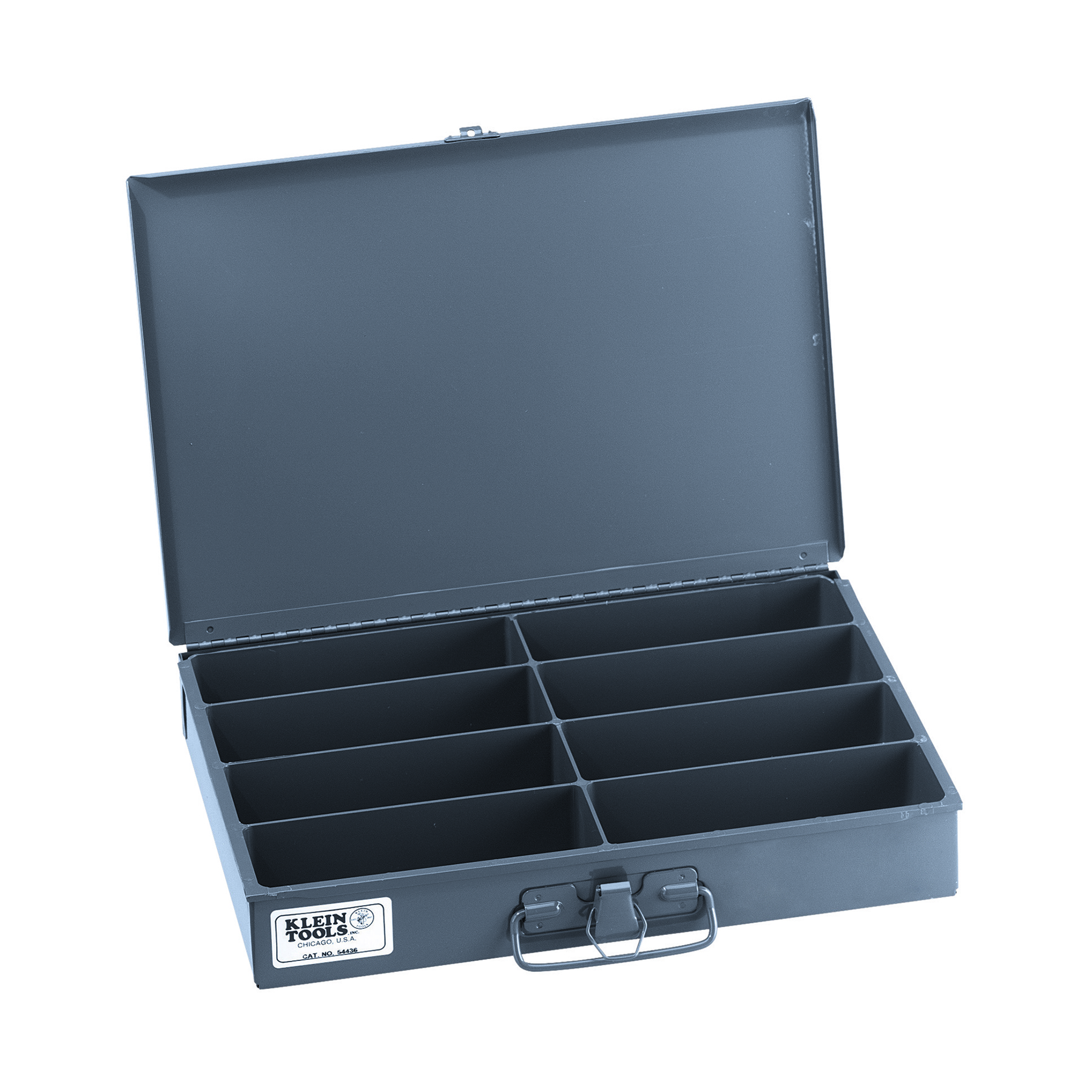 KLEIN TOOLS Klein Tools 54436 Mid-Size 8-Compartment Storage Box (Pack 1)