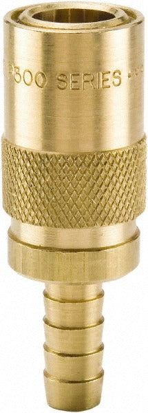 PARKER Parker PC506 Hose Barb Straight Coupler 0.75in 200psi Brass