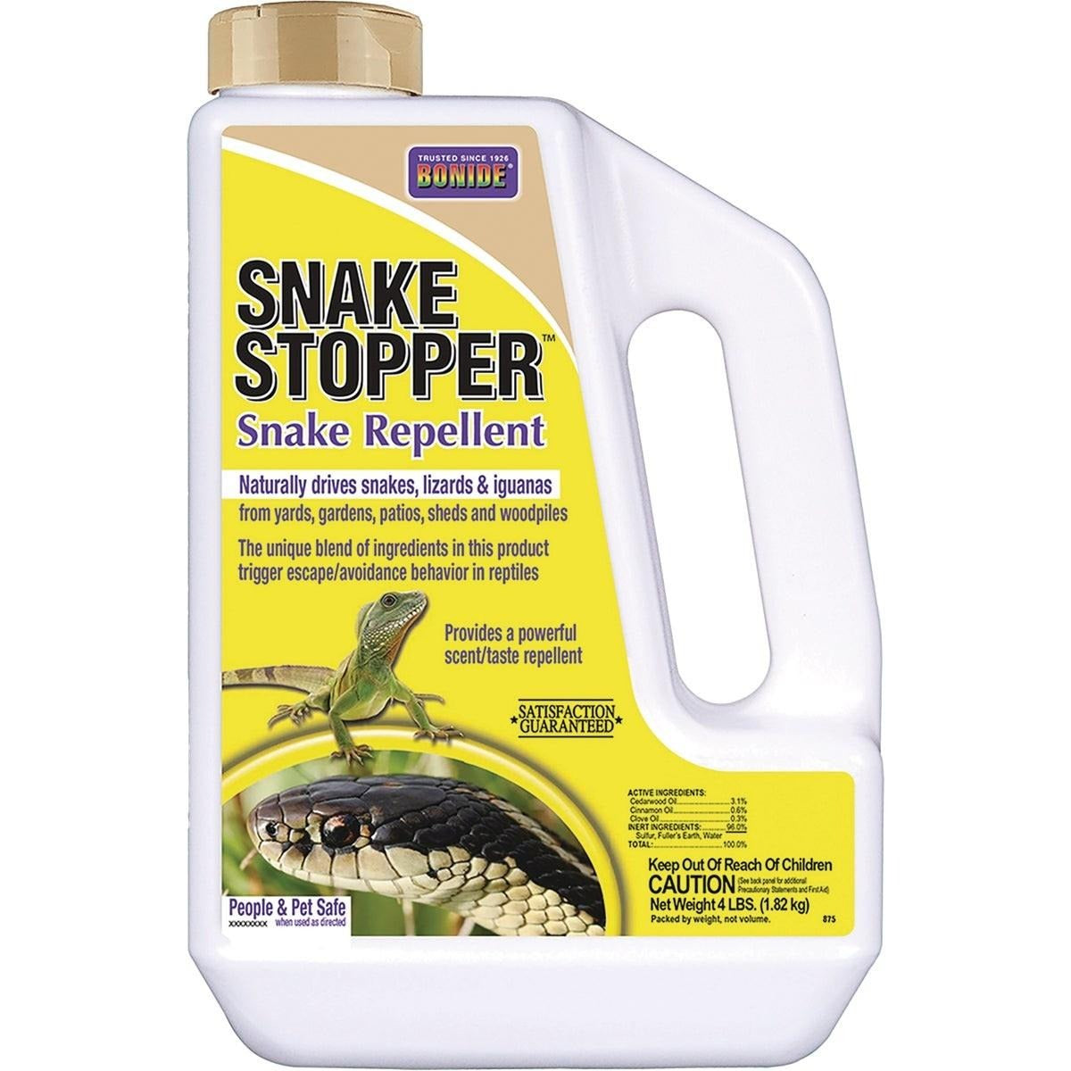 BONIDE BONIDE 8754 Snake Stopper Powder Snake Repellent 4 lb