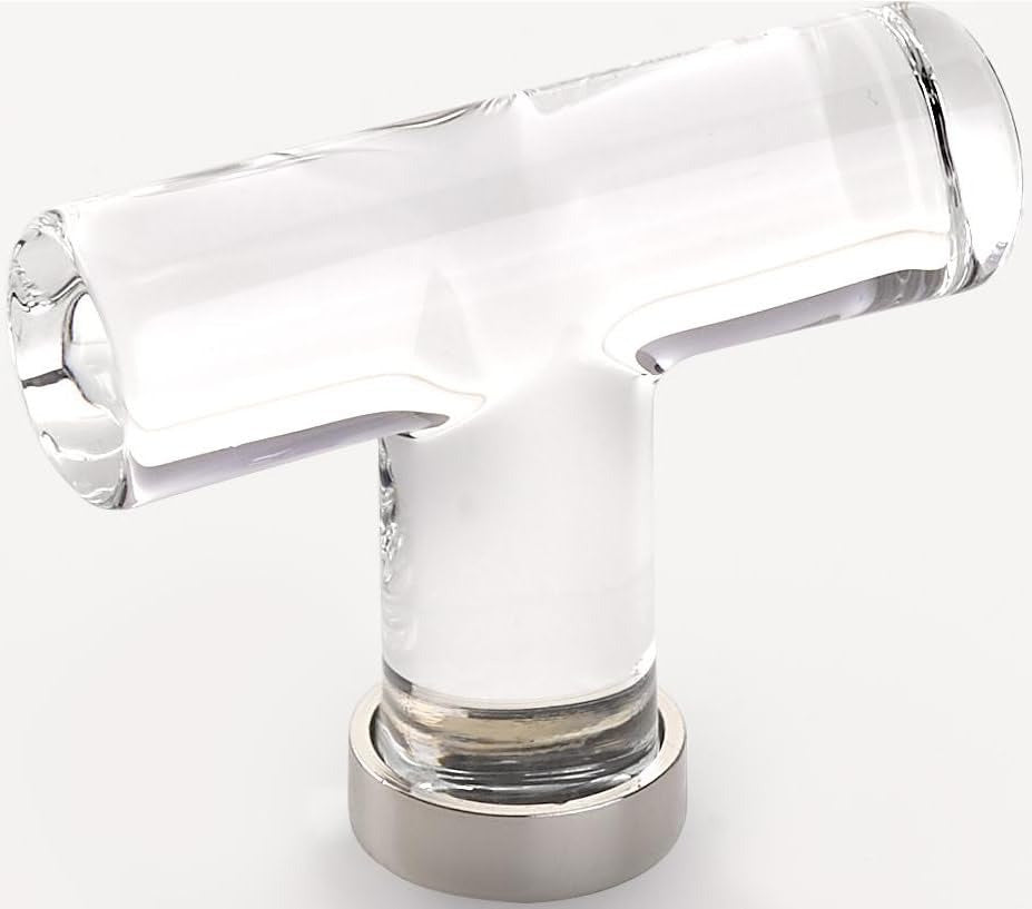 EMTEK Emtek 86723US14 Crystal T-knob
