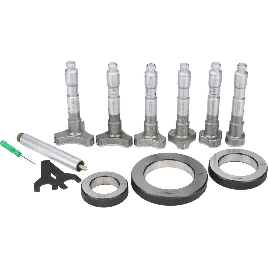 SPIROTHERM Spi 10-740-9 Inside Micrometer Set 1.6-4 Inch