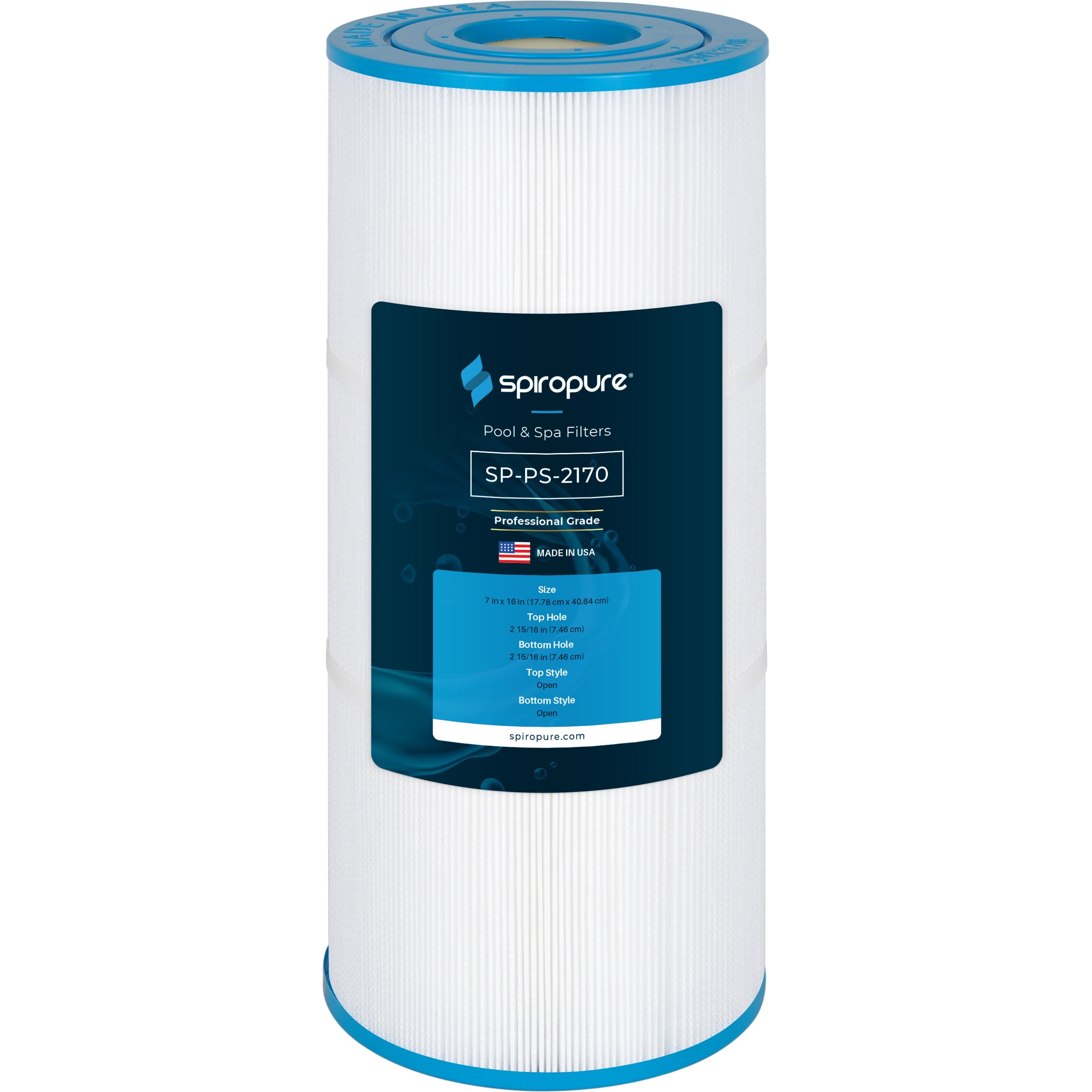 FILBUR Filbur FC-2170 Antimicrobial replacement filter cartridge 7 x 16 in (67.5 sq ft) Replacement 07-4930