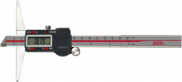SPIROTHERM Spi 17-615-6 Electronic Depth Gage 0-8 in Stainless IP54