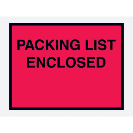 BSC PREFERRED Bsc Preferred PL413 Packing List Envelopes 1000 Per Case