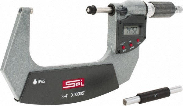SPIROTHERM Spi CMS150410006 Electronic Outside Micrometer 4 in IP65