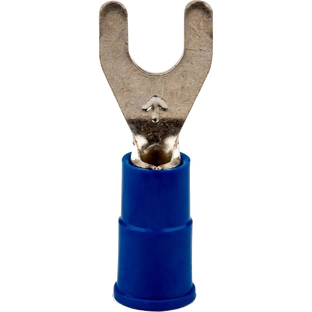 3M 3M 7010397394 Fork Terminal Blue Vinyl 8 Stud Crimp 100pk