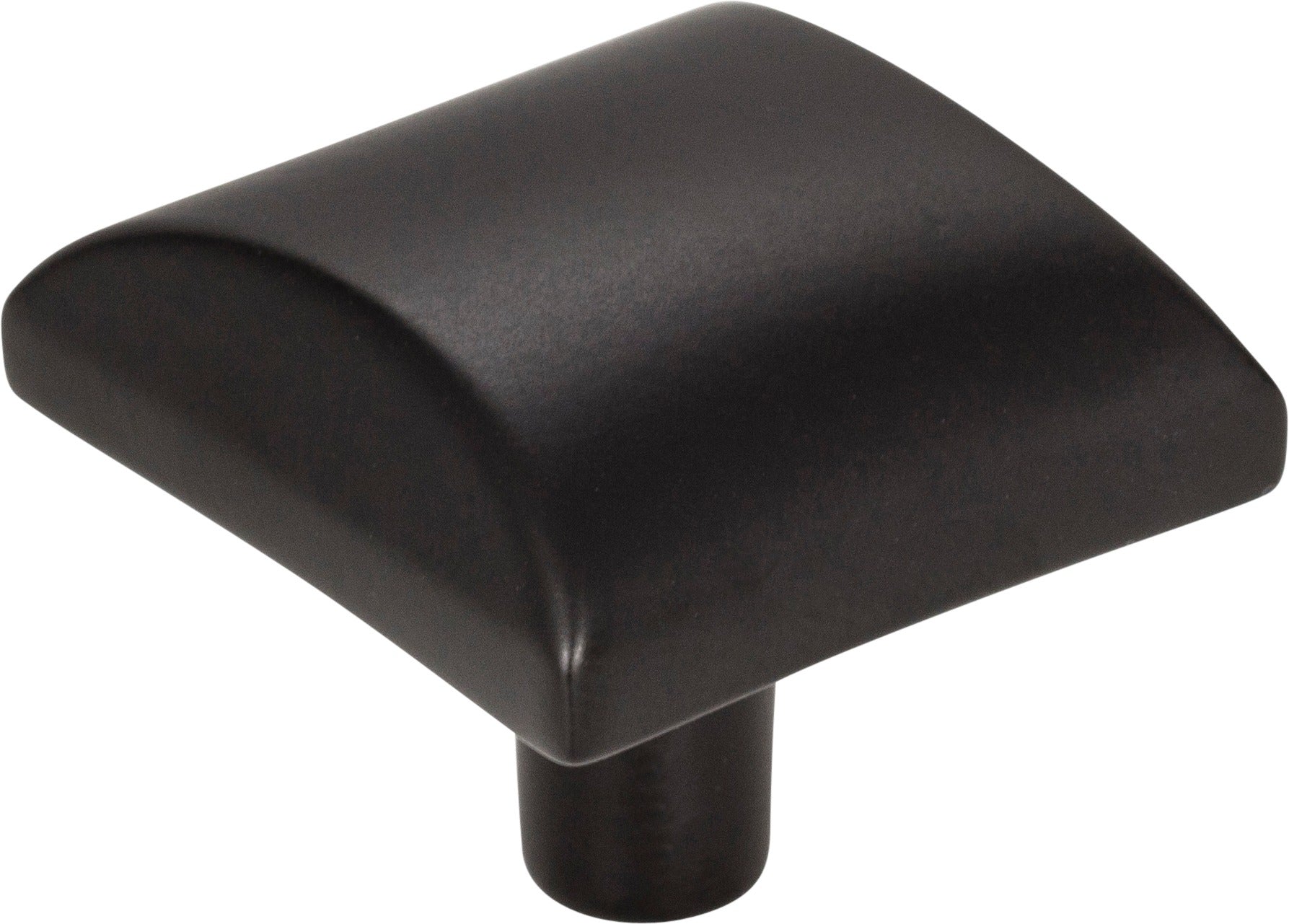 ELEMENTS Elements 525MB Cabinet Knob Matte Black Square Glendale
