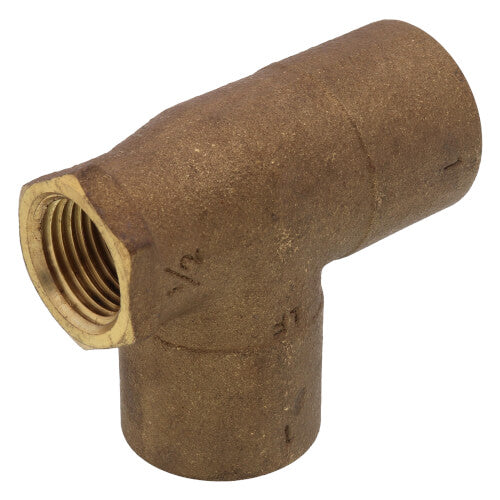 Everflow CFCT1418 1-1/4 x 1/8 x 1-1/4 C x F x C Cast Brass Tee