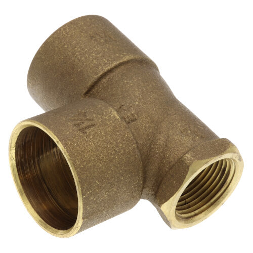 Everflow CFCT1402-NL 1-1/4 x 3/4 x 1-1/4 C x F x C Cast Brass Tee Replacement MPN