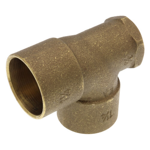 Everflow CFCT1402-NL 1-1/4 x 3/4 x 1-1/4 C x F x C Cast Brass Tee Replacement MPN