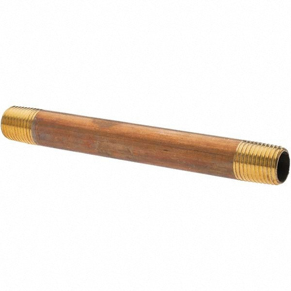 ANDERSON METALS Anderson Metals -11099-11 Brass Pipe Nipple 4.5 in Npt