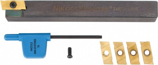 NIKCOLE MINI-SYSTEMS Nikcole Mini-systems Set - 5 Grooving Cutoff Toolholder
