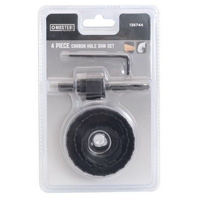 DISSTON CO Disston Company 136744 Carbon Hole Saw Set 4-piece