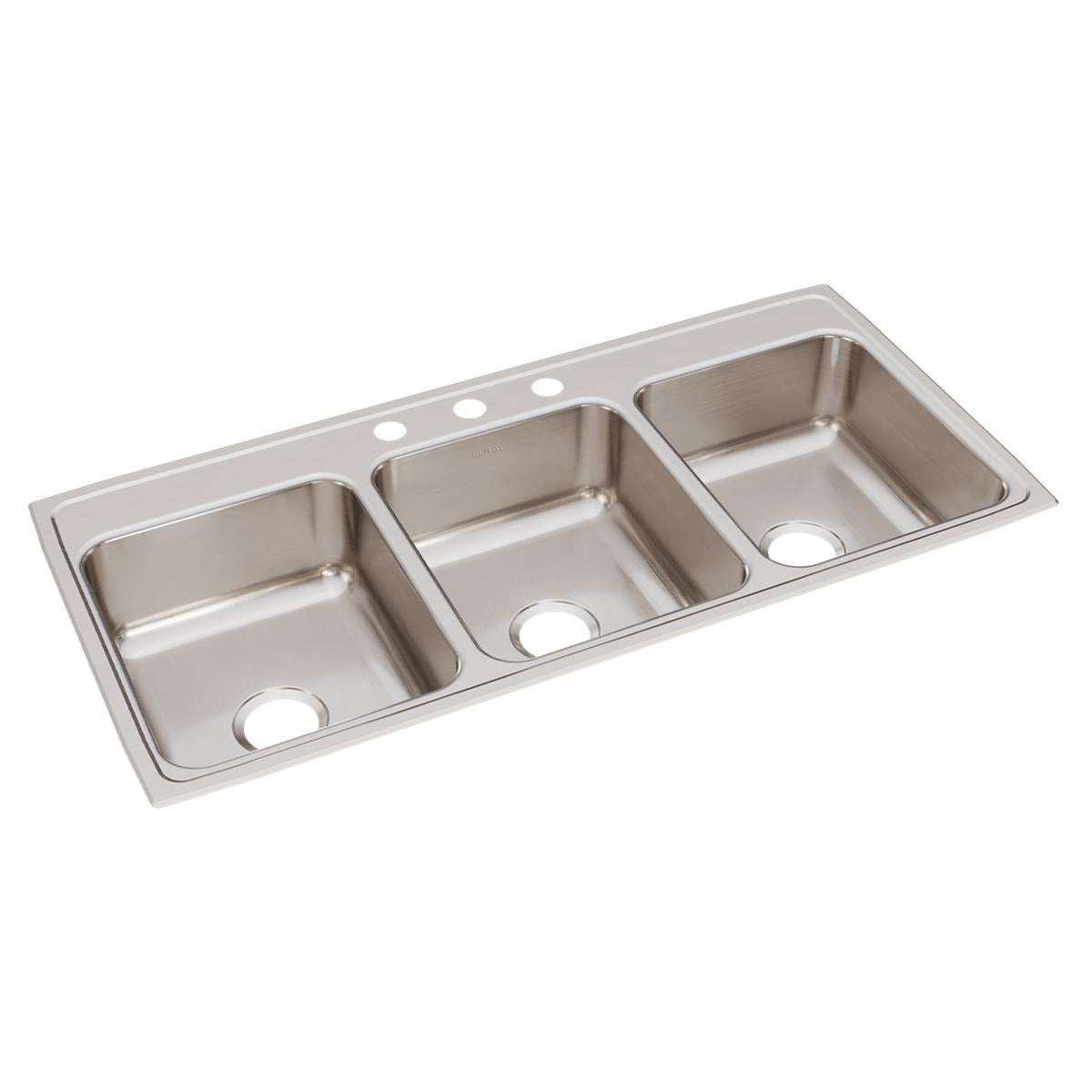 BSC PREFERRED Bsc Preferred LTR46223 Triple Bowl Drop-in Kitchen Sink