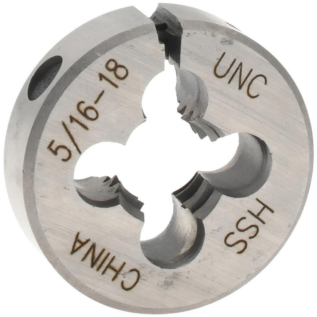 VALUE COLLECTION Value Collection 314-1044 Round Die 5/16-18 Unc Hss