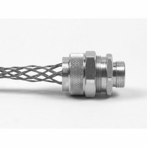 Remke RSR-2316-E Straight Cord Grip with Mesh, 3/4 in Trade, 7/8 to 1 in Cable Openings