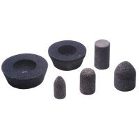 CGW Abrasives 49017 Resin Cones and Plugs 1 1/2 in Dia 24 Grit