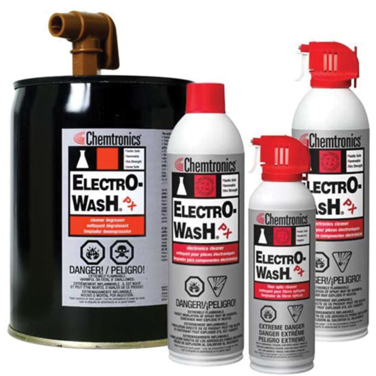 Chemtronics ES110 Electro-Wash PX Cleaner and Degreaser 1 Gal Bottle