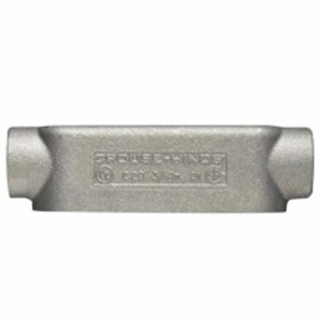 Crouse-Hinds LL19 Condulet Type LL Conduit Outlet Body, 1/2 in Hub, Mark 9 Form, 5 cu-in Capacity, Copper-Free Aluminum