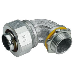 Crouse-Hinds LTB12590G 1-1/4 Inch Malleable Iron Insulated 90 Degrees Liquidtight Conduit Connector