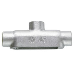 Crouse-Hinds TB69 Condulet Type TB Conduit Outlet Body 2 Inch Hub Mark 9 Copper Free Aluminum