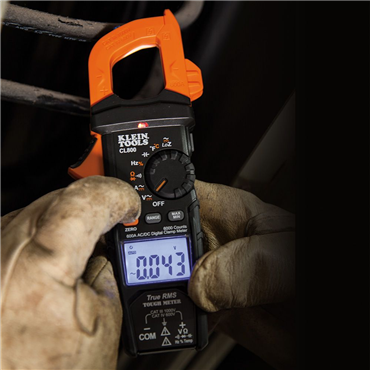 Klein CL800 Digital Clamp Meter AC/DC Auto-Ranging