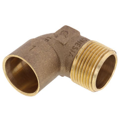 Everflow CMNL0001-NL 1 C x M Cast Brass 90-Degree Elbow Lead Free