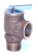 Apollo Valves 17-402-03 Safety Relief Valve 3/4 Inch 125 PSI 791000 BTU Bronze