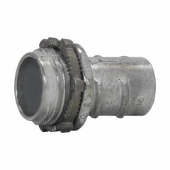 Crouse-Hinds 770DC Non-Insulated Screw-In Straight FMC Connector 3/8 In