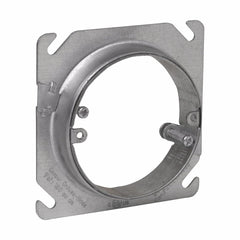 Eaton AMR0 Crouse-Hinds Series Adjustable Mud Ring Steel 3/4 to 1-1/2 Round Adjustable 6.1 Cubic Inch Capacity