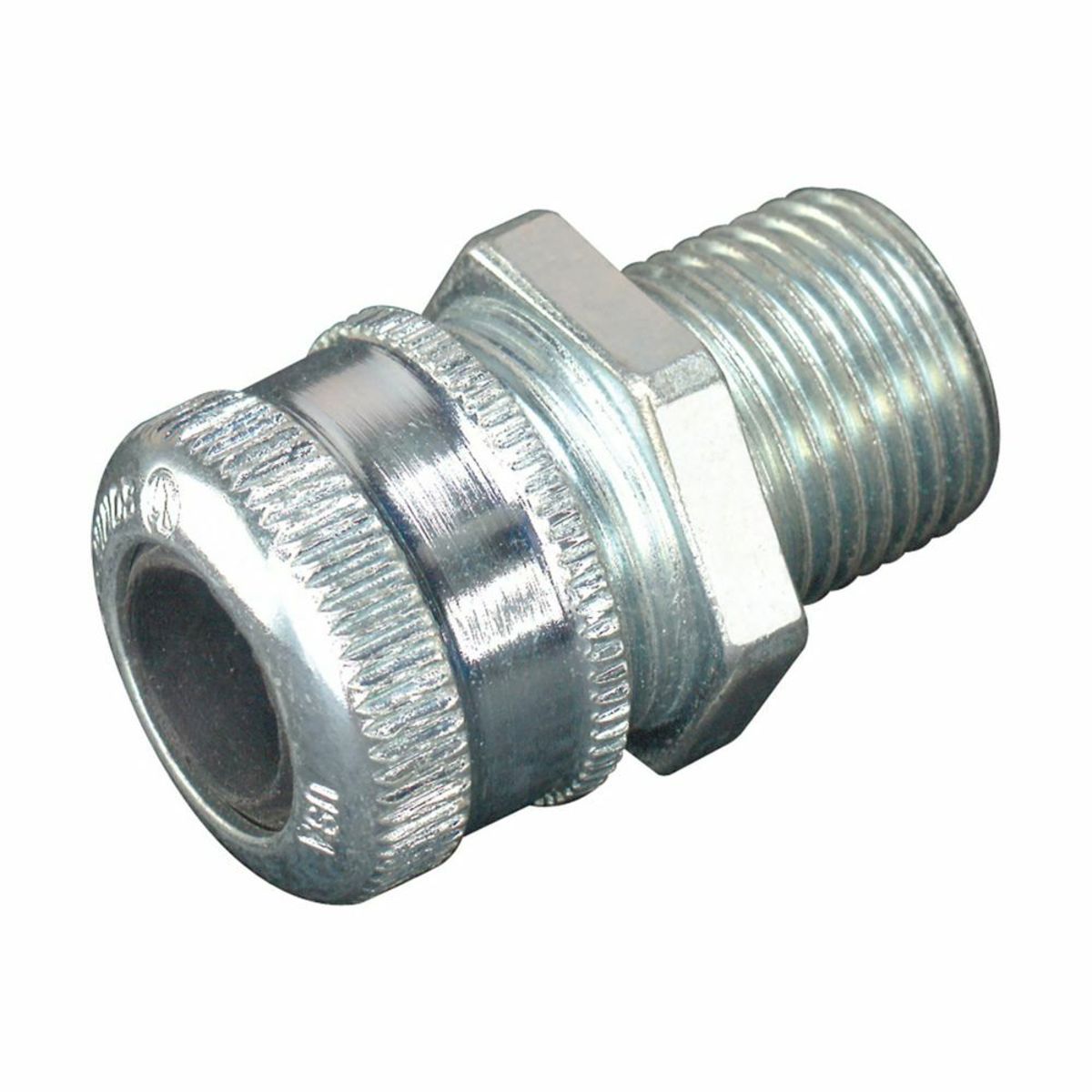 Crouse-Hinds CGB297 3/4 Non-Armoured Cord & Cable Fitting, .750-.875 cord, .625 thread, Steel