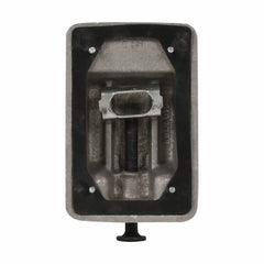 Crouse-Hinds DS128 Snap Switch Cover, 6.13 In L x 1.28 In W x 2.97 In D, Cast Aluminum