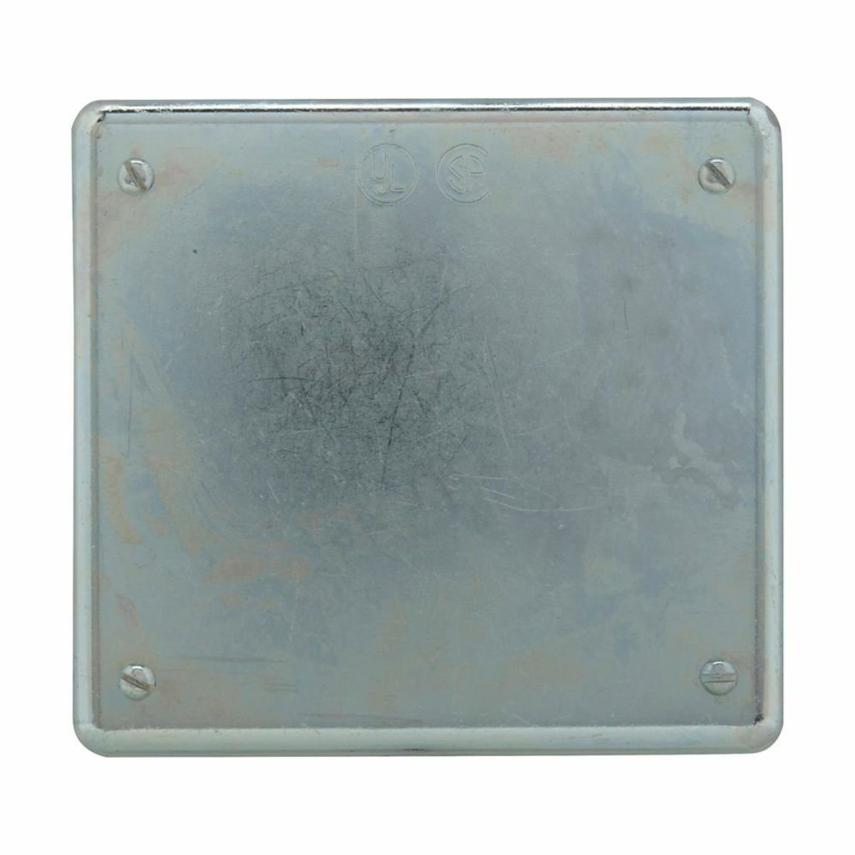 Crouse-Hinds S1002G 2-Gang Blank Device Box Cover Feraloy Iron Alloy Surface or Flush Mount