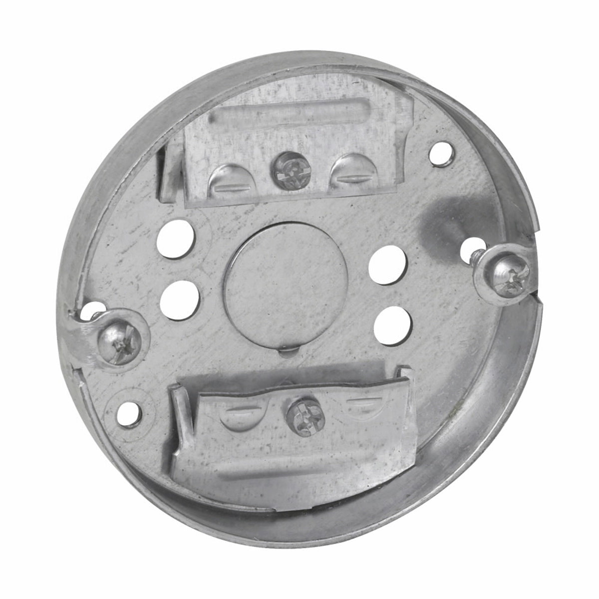 Eaton TP266 Crouse-Hinds series Round Ceiling Pan, 3-1/4, Bottom, 4, (1) 1/2