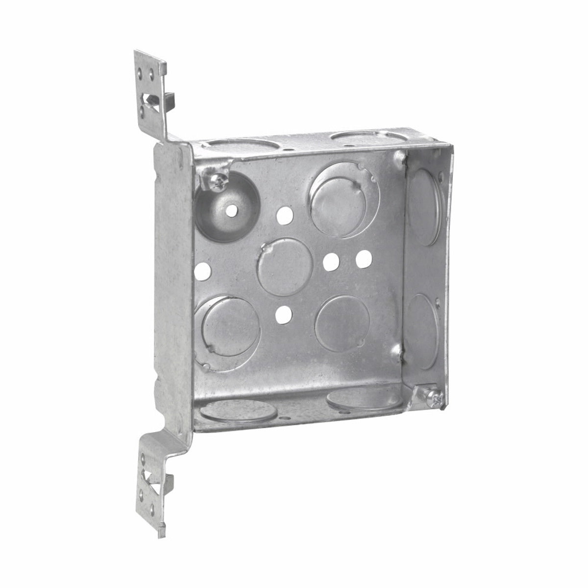 Crouse-Hinds TP469 Square Outlet Box 4 In Width X 2-1/2 In Depth X 4 In Height