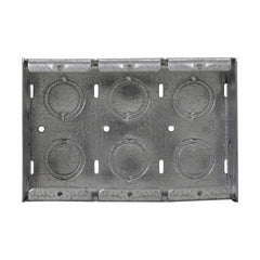 Crouse-Hinds TP685 4-Gang Masonry Box 7-3/8 x 2-1/2 x 3-3/4