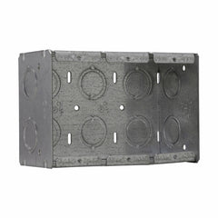 Crouse-Hinds TP685 4-Gang Masonry Box 7-3/8 x 2-1/2 x 3-3/4