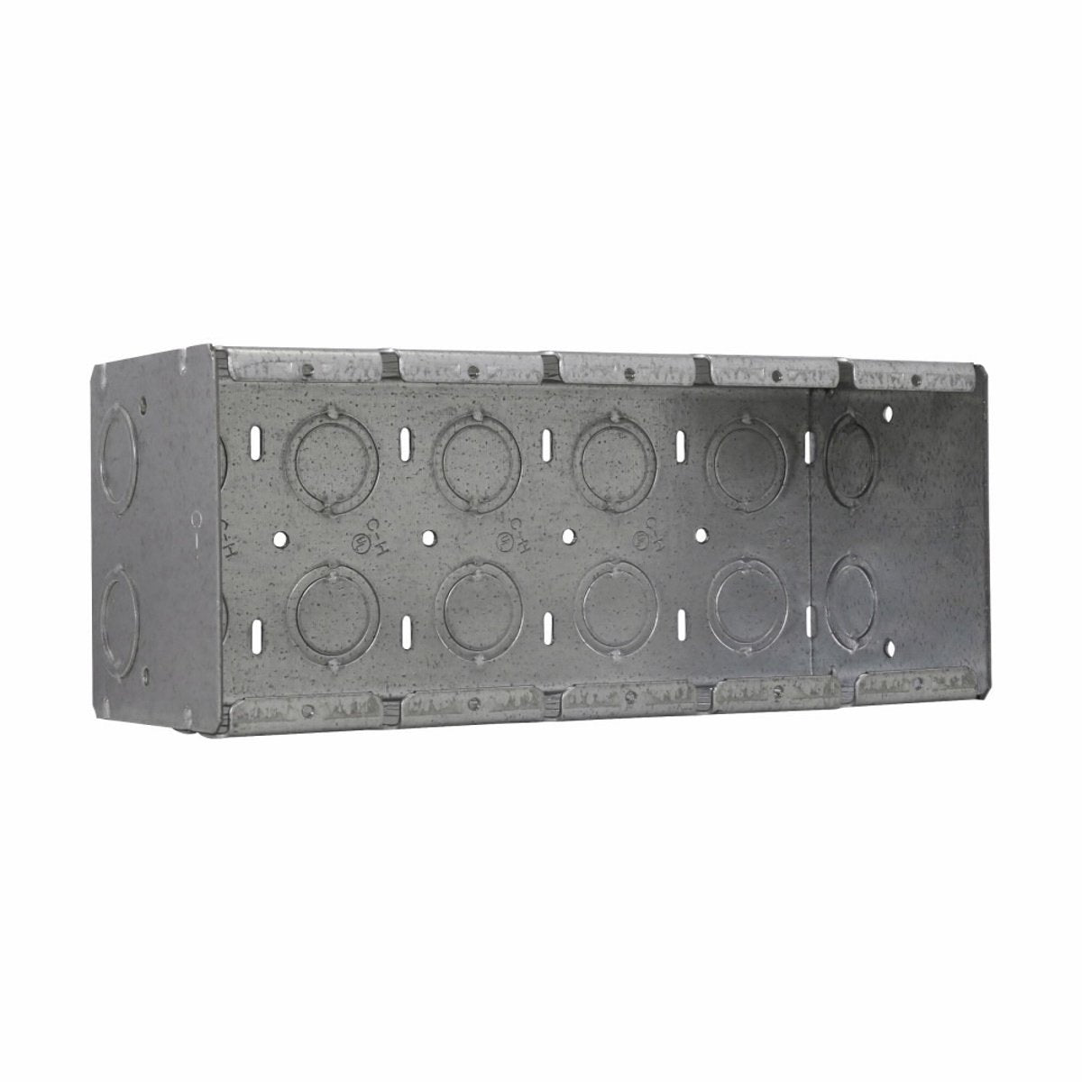 Crouse-Hinds TP694 9-3/16 x 3-1/2 x 3-3/4 Steel 5-Gang Masonry Box