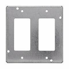 Eaton TP741 Square Surface Cover 4-11/16 for Two GFI Receptacles