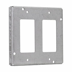 Eaton TP741 Square Surface Cover 4-11/16 for Two GFI Receptacles