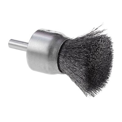 Cgw Abrasives 60593 Economy Fast Cut End Brush 1 in Crimped 0.014 mm SS Fill