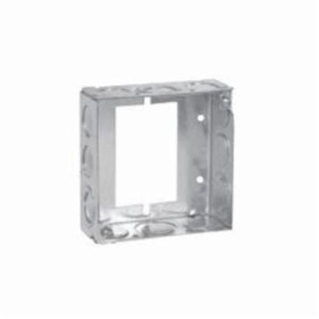 Crouse-Hinds TP422 4 x 4 x 1-1/2 Steel Square Box Extension Ring