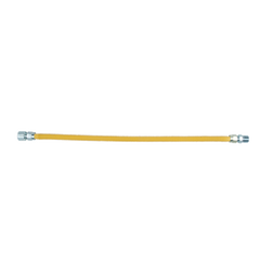 BrassCraft CSSD54-24 ProCoat Stainless Steel Gas Connector 1/2 in. FIP x 1/2 in. MIP x 24 in. Length