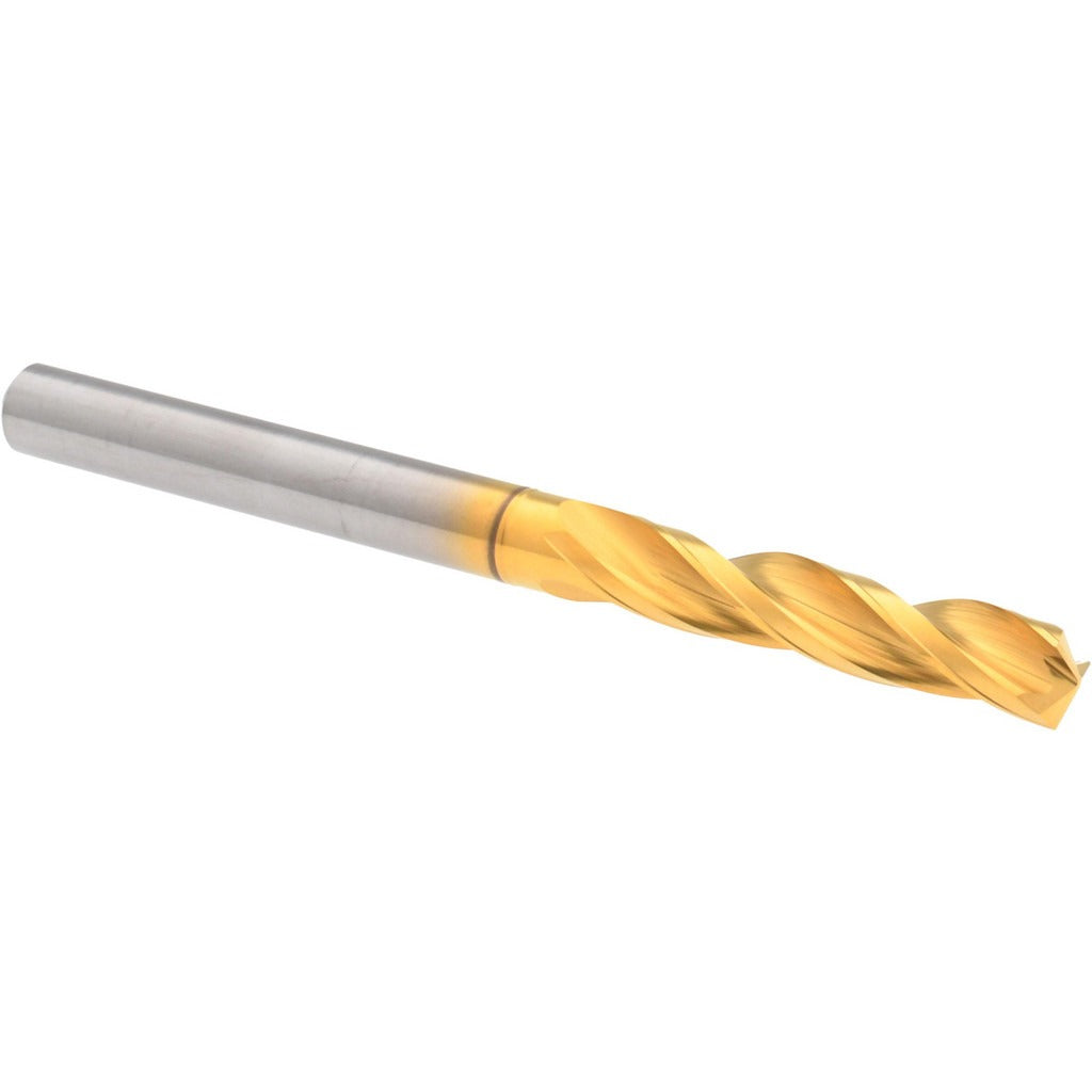 ACCUPRO Accupro 20385 Jobber Drill Bit Letter F Solid Carbide Tin