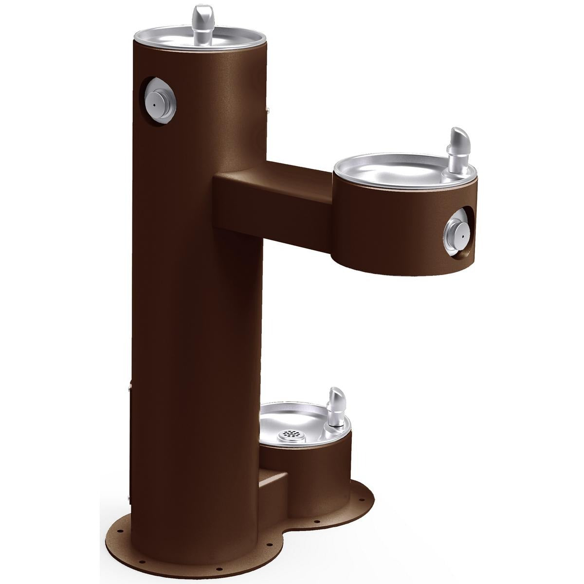 BSC PREFERRED Bsc Preferred LK4420DBFRKBRN Bi-level Pedestal Fountain