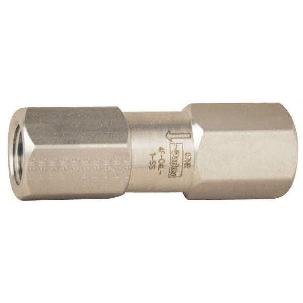 PARKER Parker 12F-C12L-1-SS Check Valve 3/4 in Fnpt Ss 6000 Psi