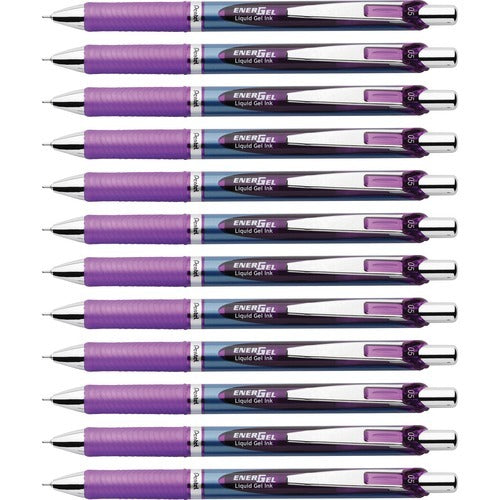 PENTEL Pentel PENBLN75VDZ Retractable Gel Pen 0.5mm 12-count