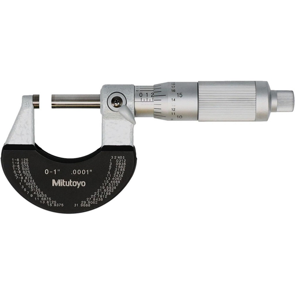 MITUTOYO Mitutoyo 102-329-10 Outside Micrometer 1 Inch Range