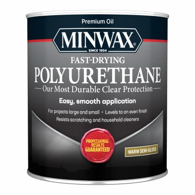 MINWAX Minwax 63005 Clear Semi-gloss Polyurethane 1 Quart