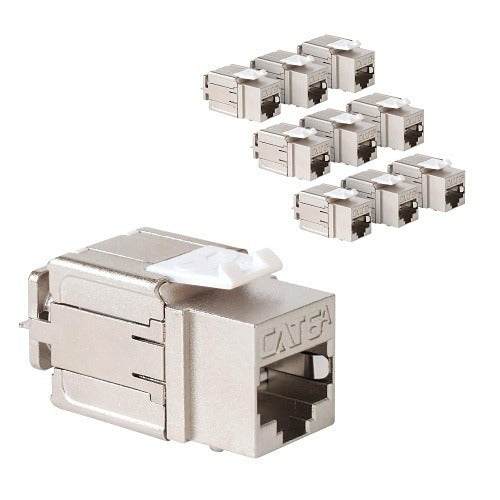 ICC Icc IC107SATA0 Cat6a RJ45 Keystone Jack Ftp